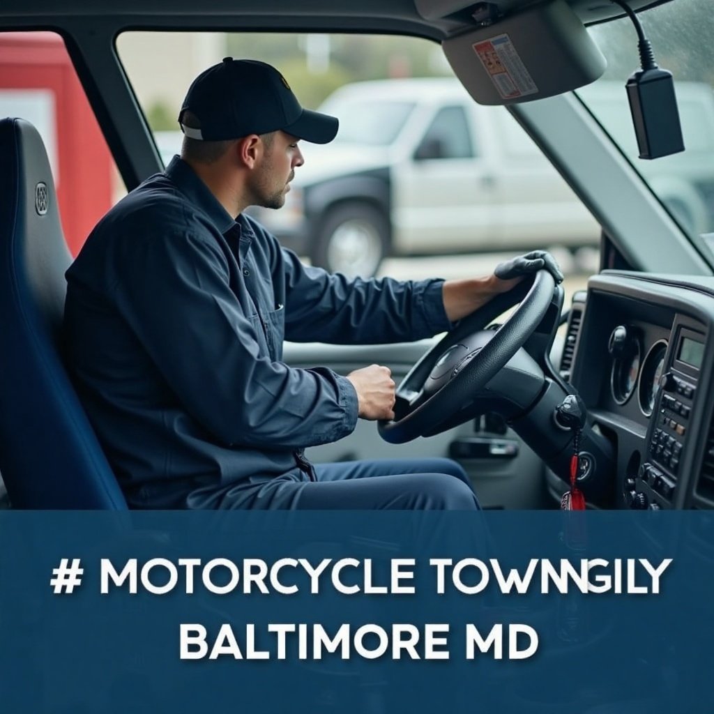 motorcycle towing baltimore md