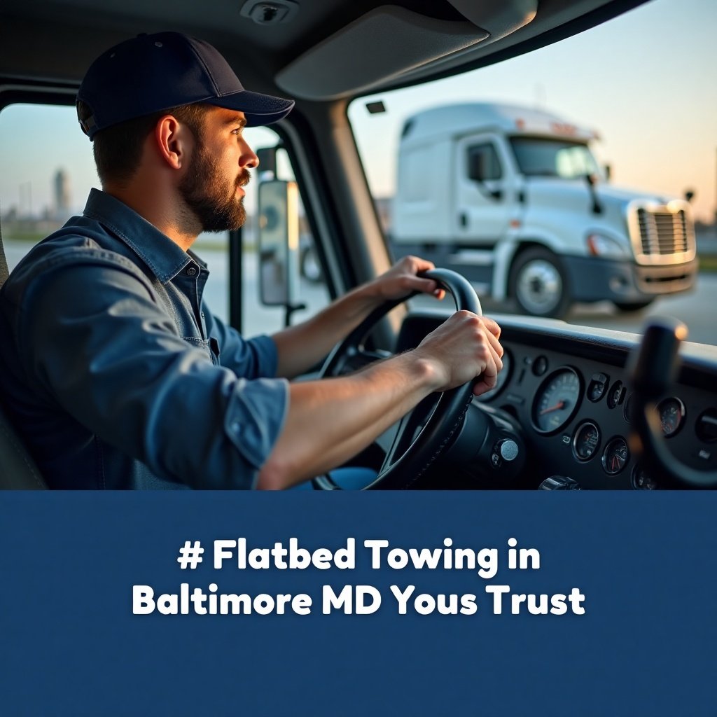 # Flatbed Towing in Baltimore MD You Can Trust